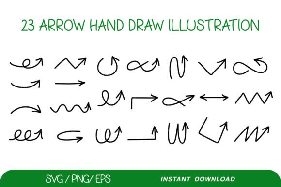 23 Arrow SVG, PNG, EPS Review