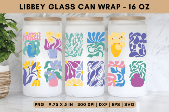 Colorful Nature Libbey Glass Wrap Graphics