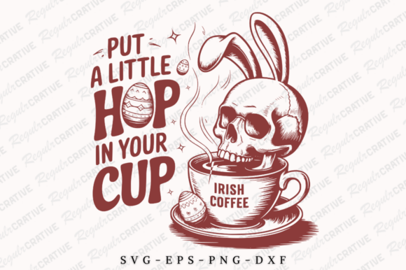 Hop into Your Cup SVG: Easter Graphics for Crafts