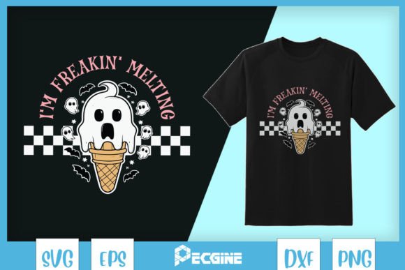 I’m Freaking Melting Halloween Graphics & T-Shirt Designs
