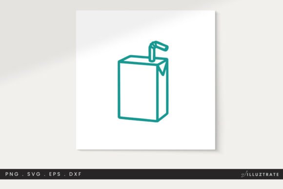Juice Cup SVG Cut File Clipart PNG for Crafts & Graphics