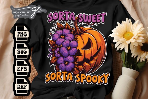 Sorta Sweet Halloween Sorta Spooky SVG Graphics